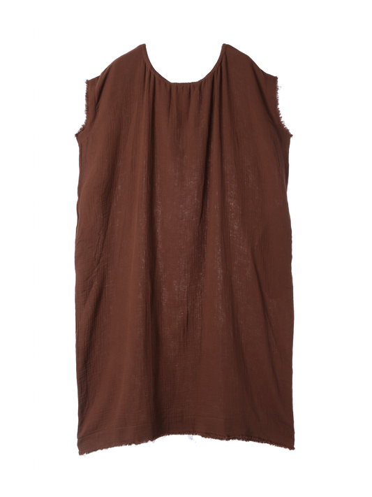 Fringe Kaftan / Chocolate