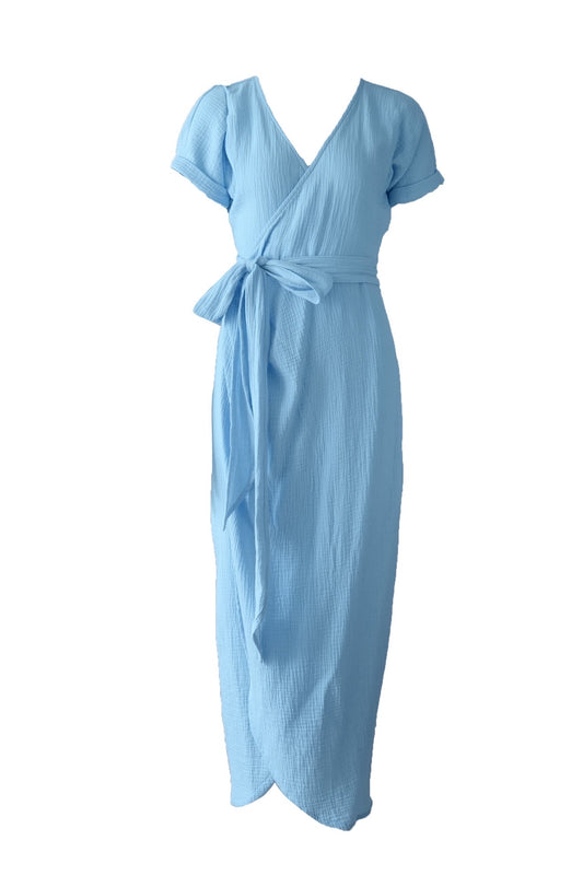 Tatiana Dress / Sky blue