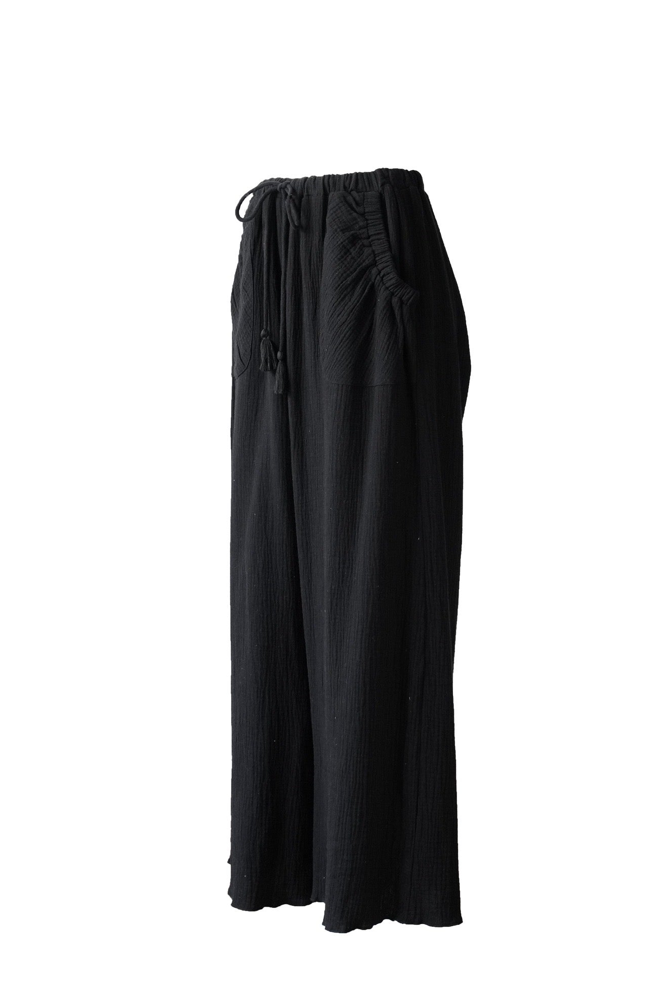 Tyra Wide Pants - Black