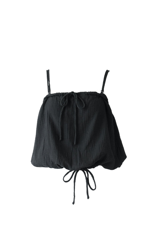 Balloon 3 Way Cami Top / Black