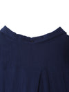Over Size Button Down Shirt / Noir Blue