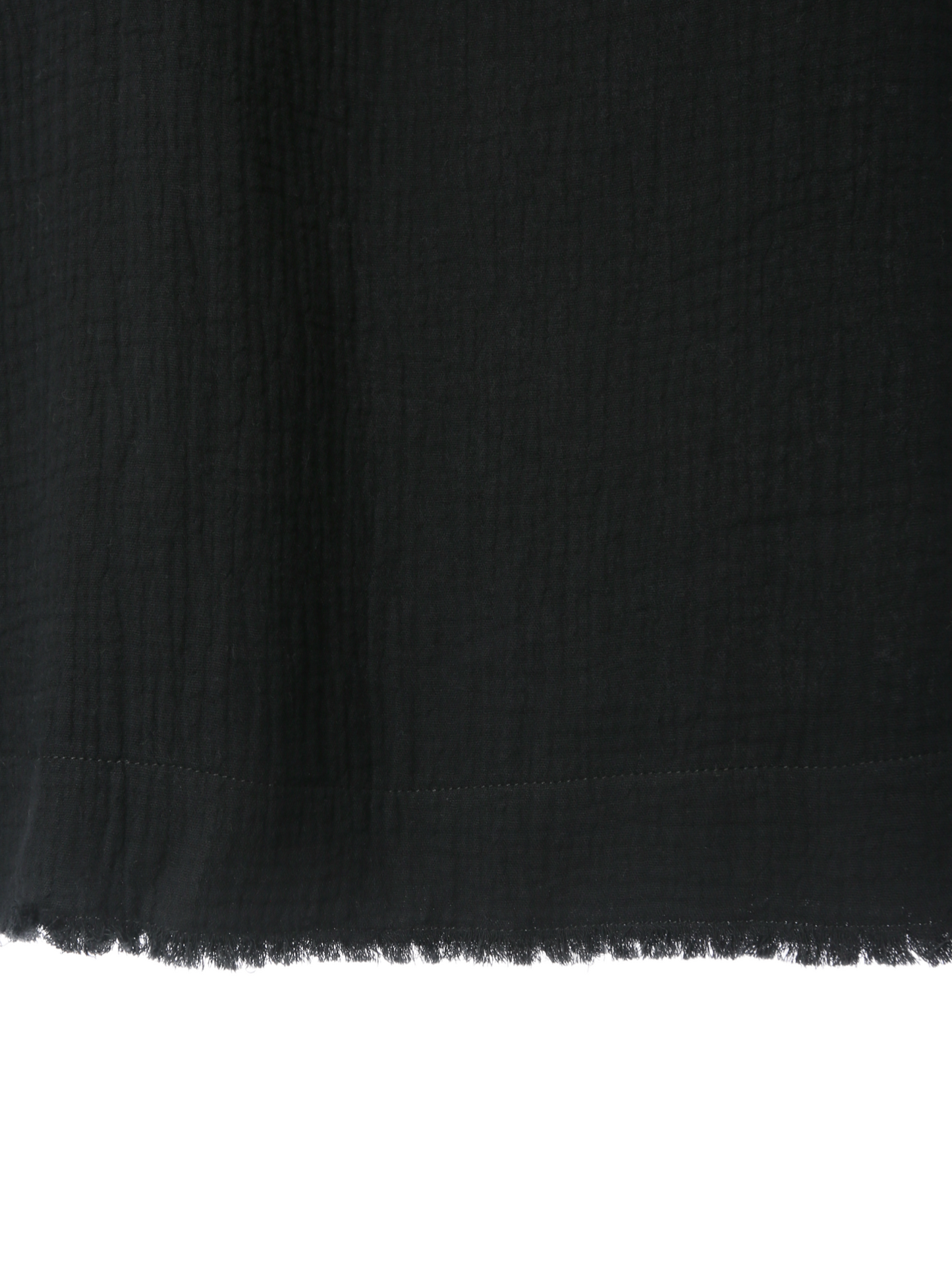 Fringe Kaftan / Black