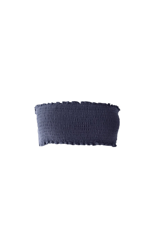Cotton Gauze Bandeau - Short / Navy