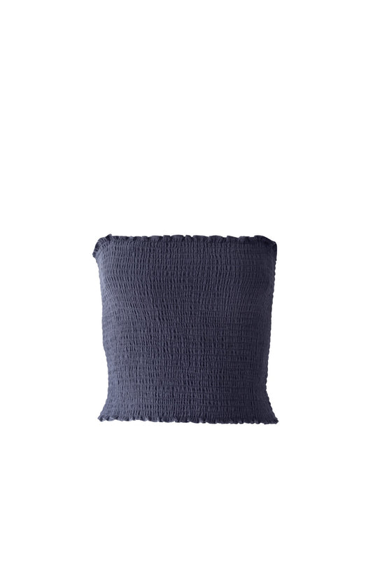 Cotton Gauze Bandeau Navy