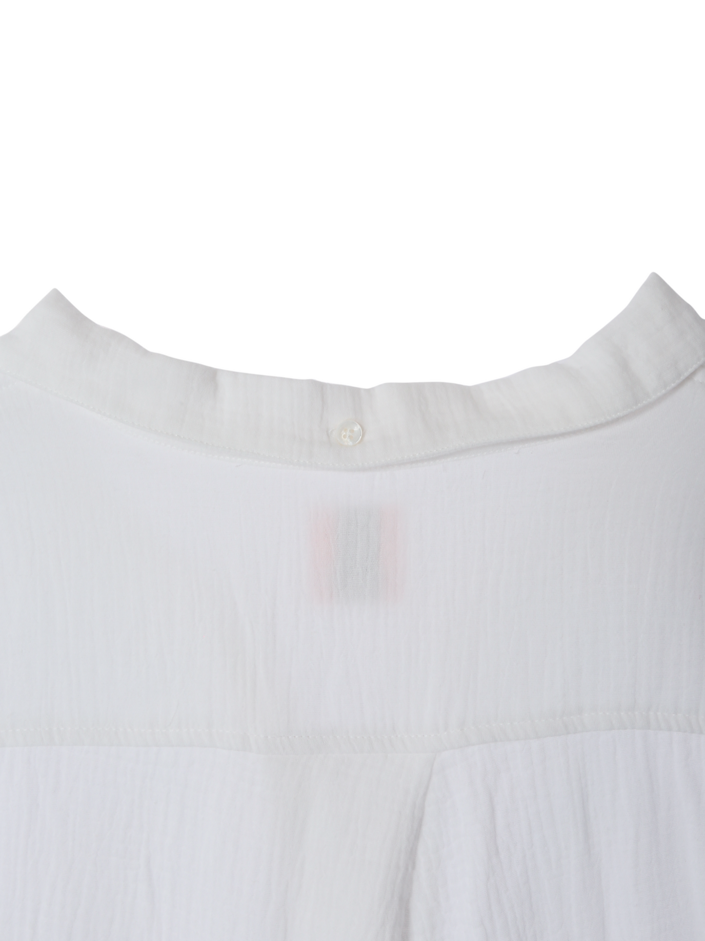 Over Size Button Down Shirt / White