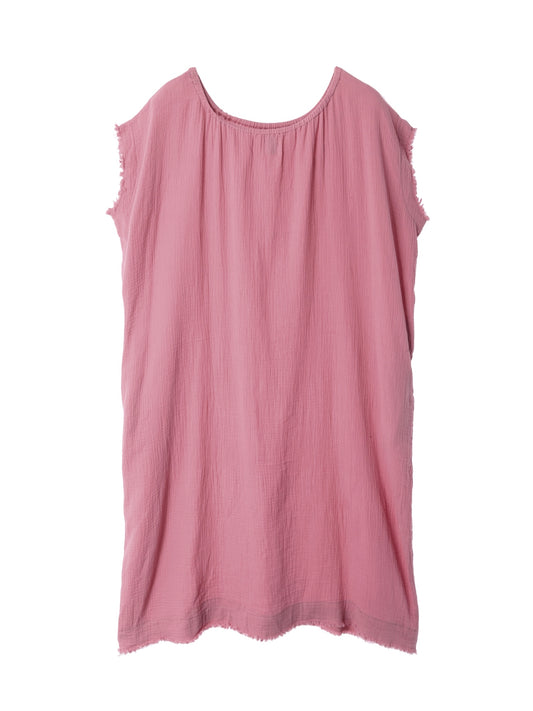 Fringe Kaftan / Blush Pink