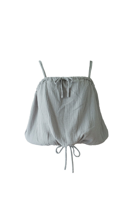 Balloon 3 Way Cami Top / Gray