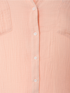 Over Size Button Down Shirt / Ballet Pink