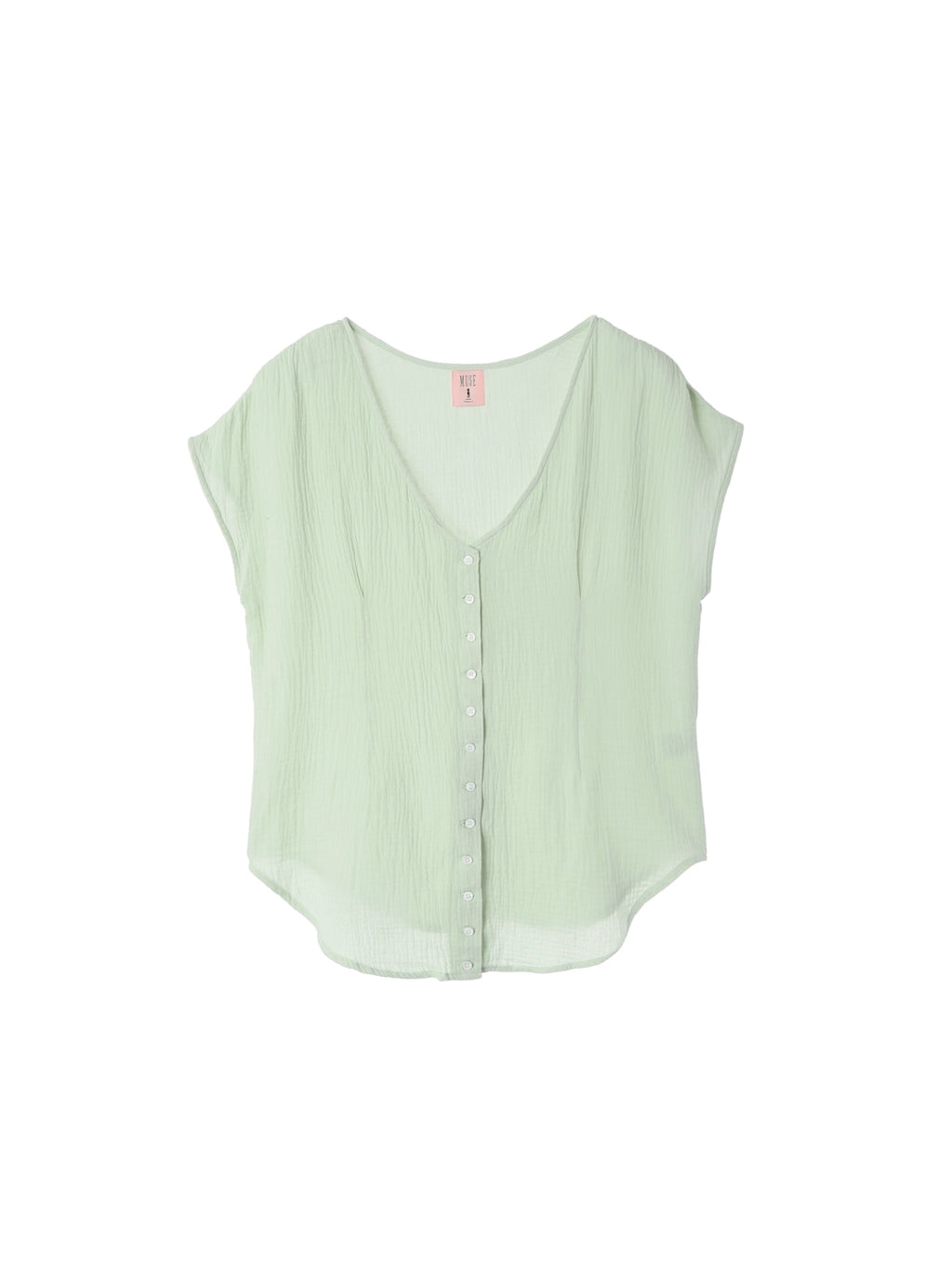 Petal Line Tops - Meadow Green