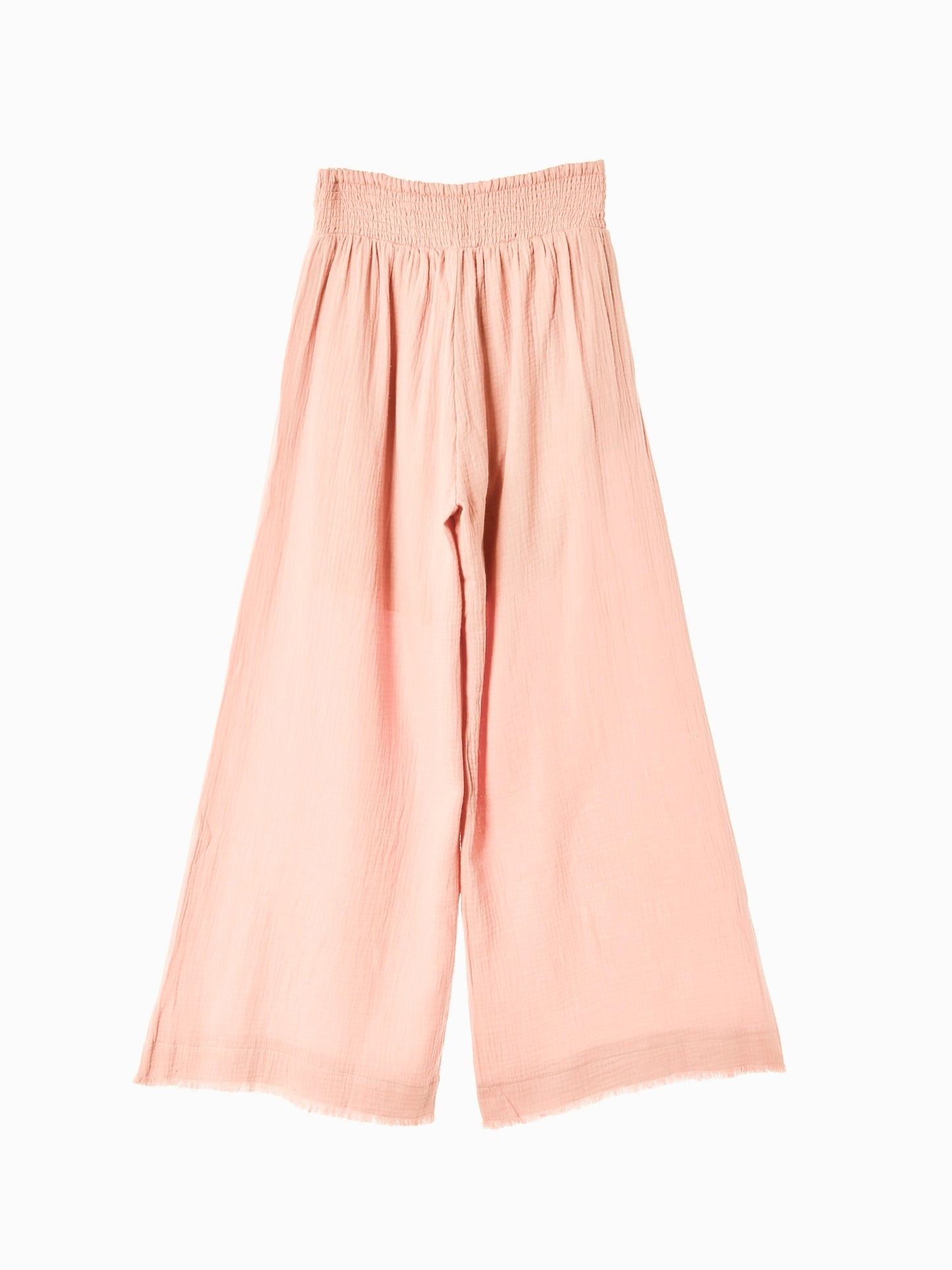 Fringe Wide Pants / Ballet Pink