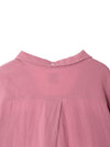 Over Size Button Down Shirt / Blush Pink