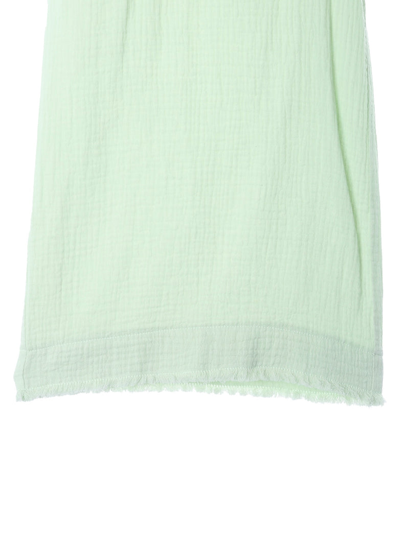 Fringe Wide Pants / Meadow Green