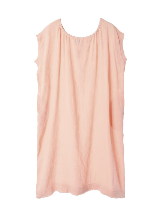 Fringe Kaftan / Ballet Pink