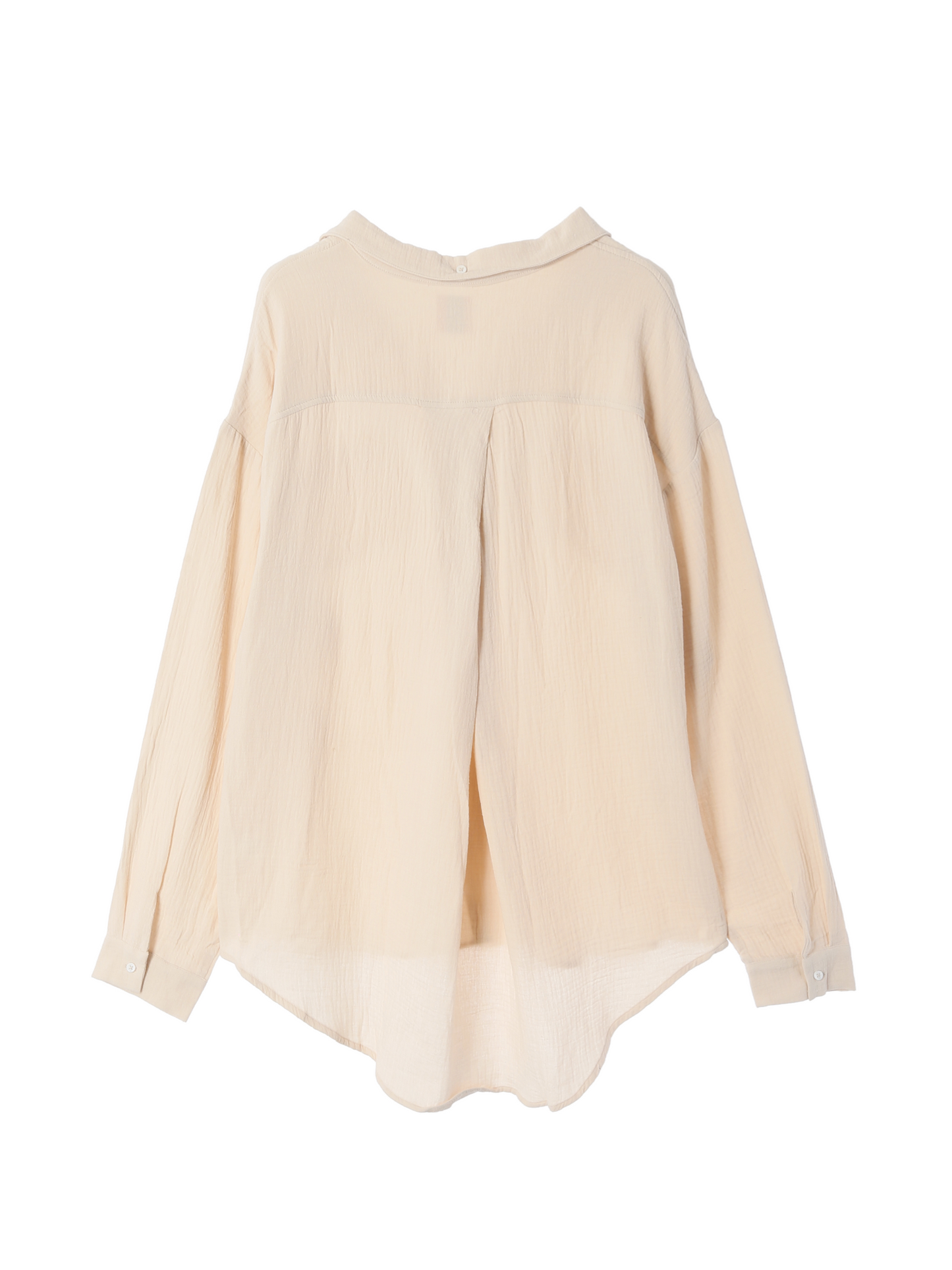 Over Size Button Down Shirt / Ivory