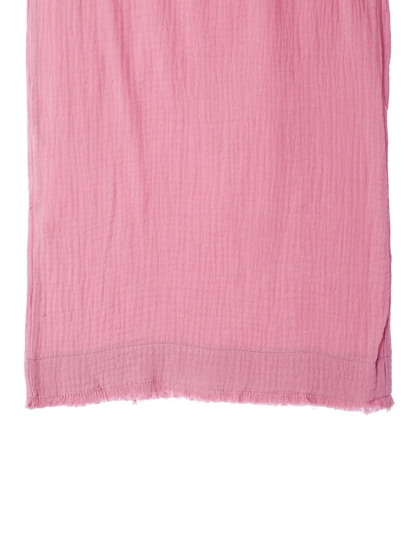 Fringe Wide Pants / Blush Pink