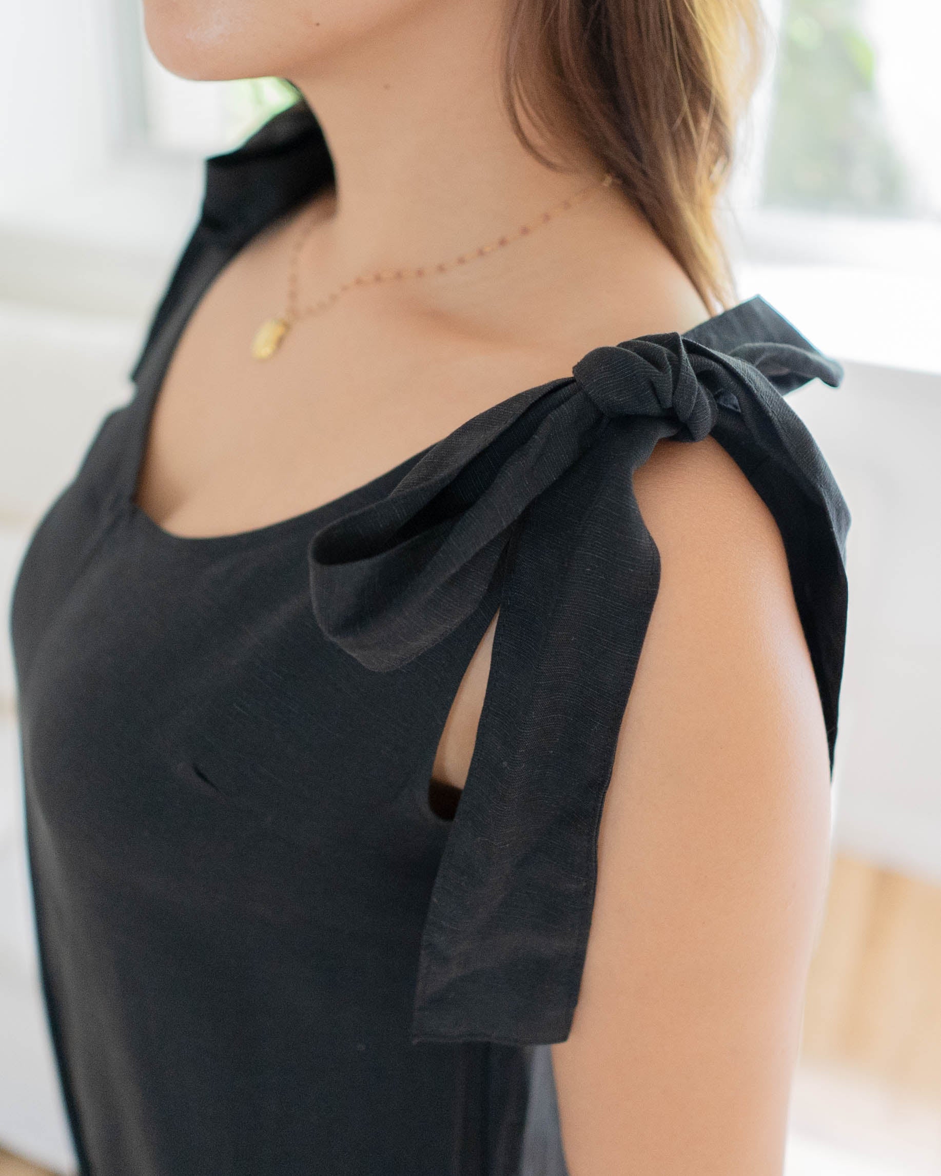 muse by rimo Allie オールインワン black long muse by rimo Allie オールインワン black long