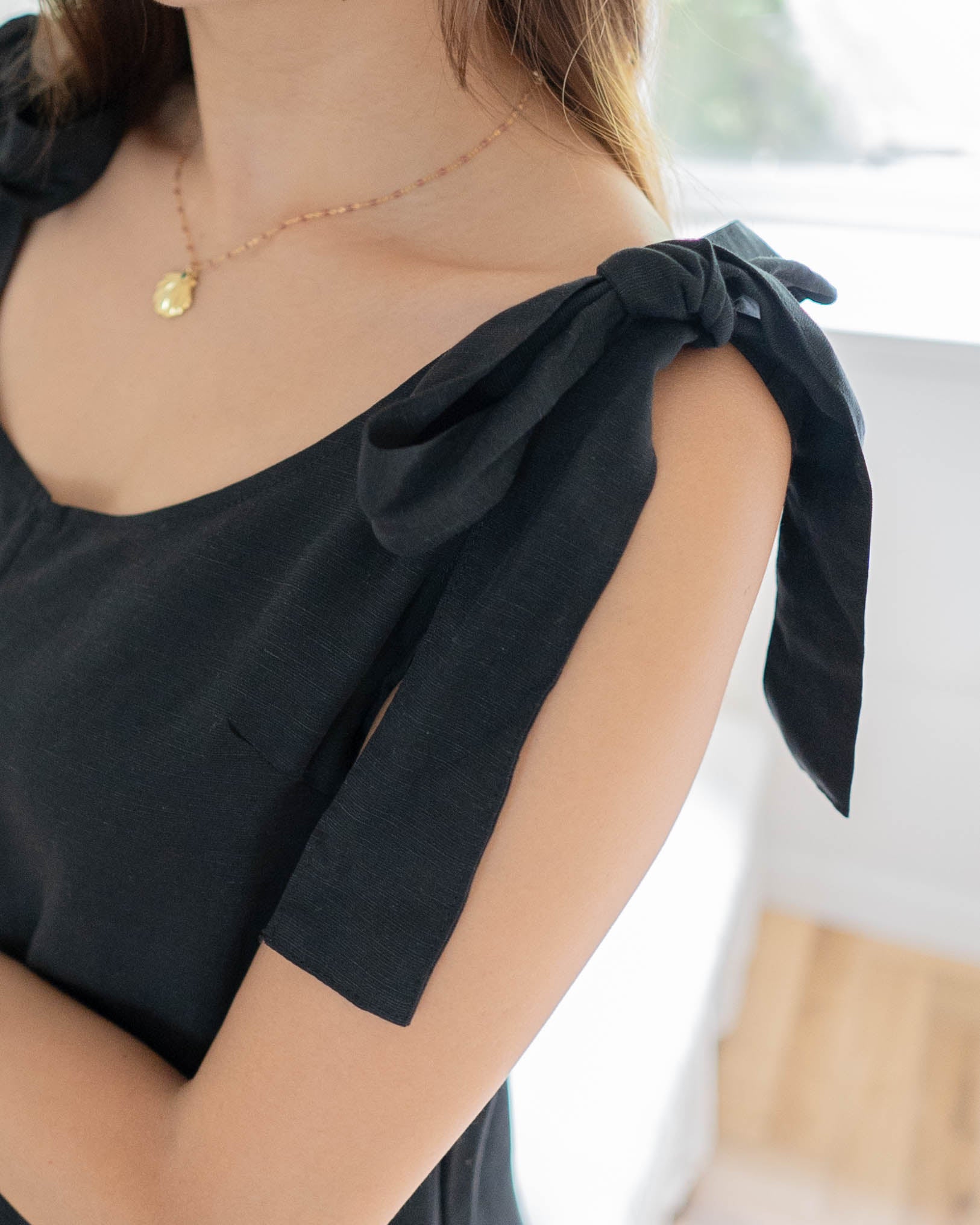 美品muse by rimo Allie オールインワン black long Allie All In One Black – muse by rimo