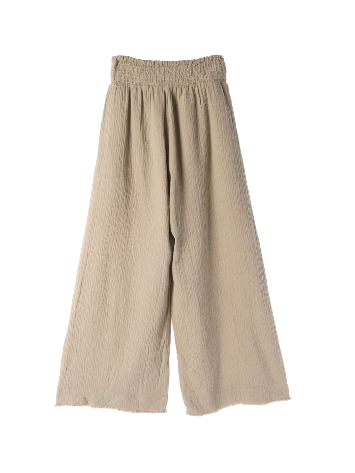 Fringe Wide Pants / Mocha