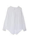 Over Size Button Down Shirt / White