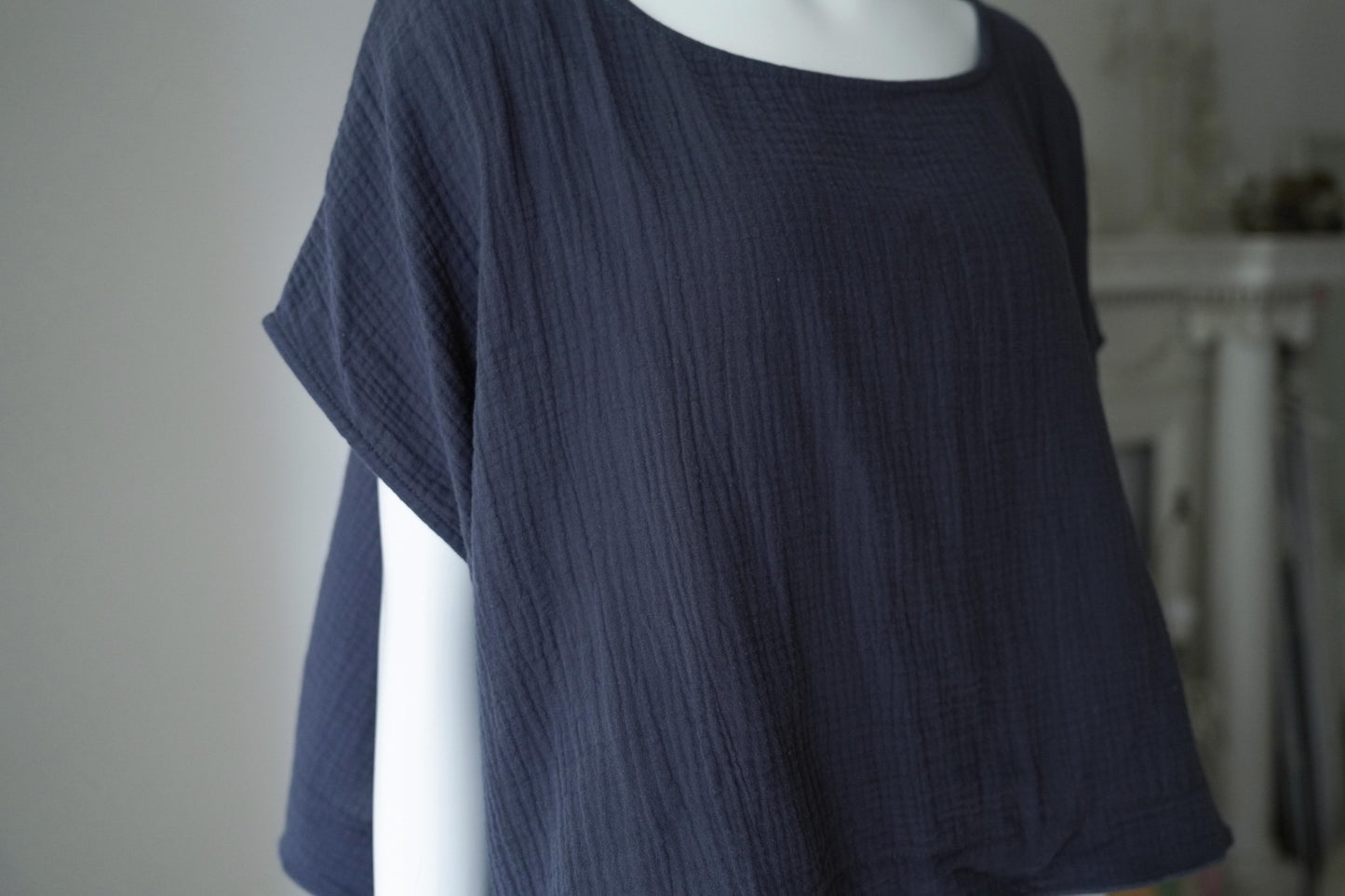 Gabriela Tops Navy