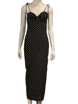 Spaghetti Strap Dress / Polka Dot