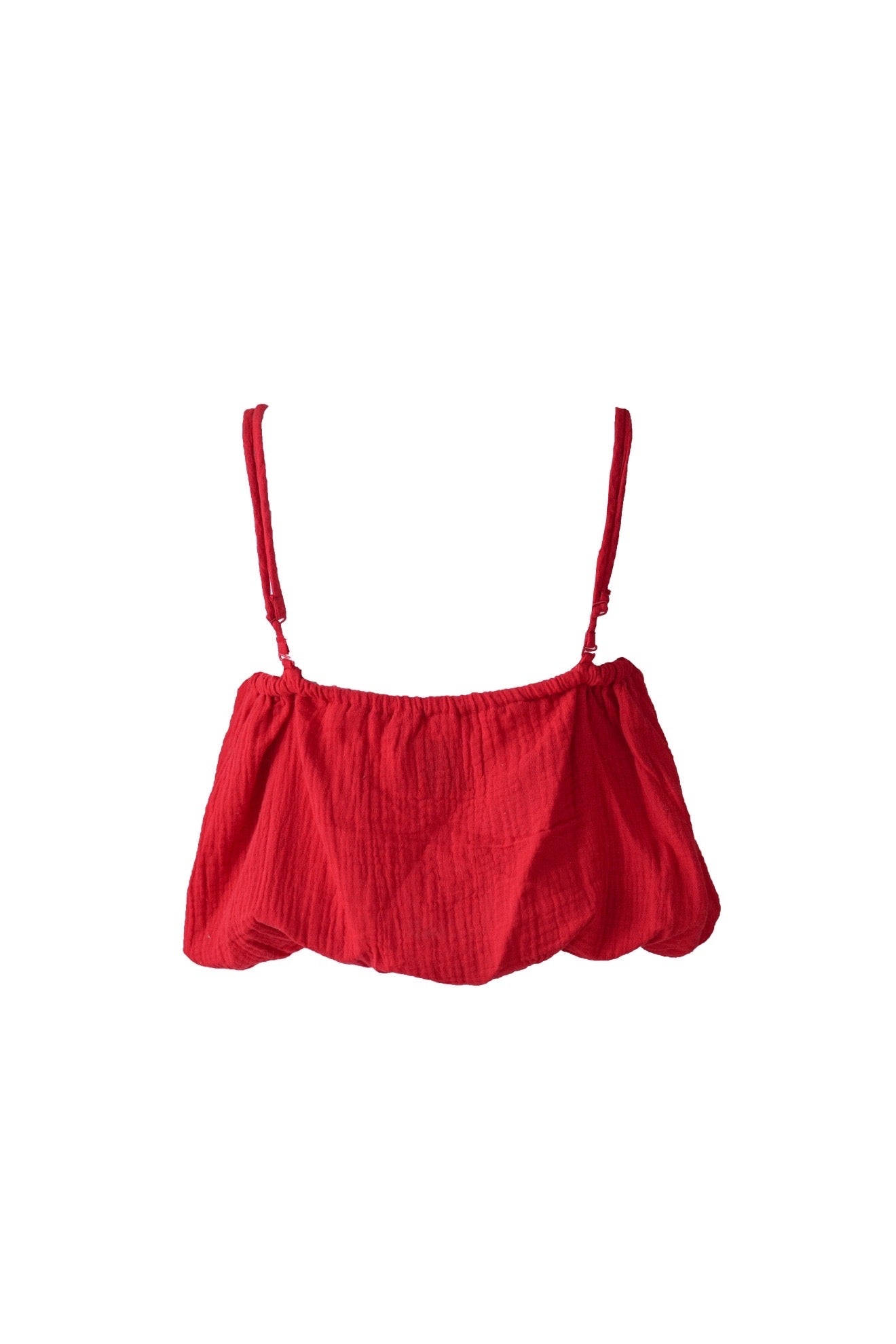 Balloon 3 Way Cami Top / Red