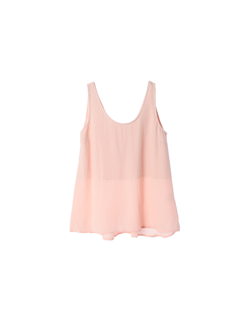 A Line Breeze Tank - Ballet Pink