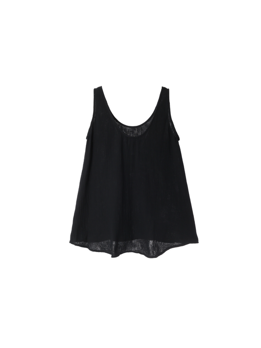 A Line Breeze Tank - Black