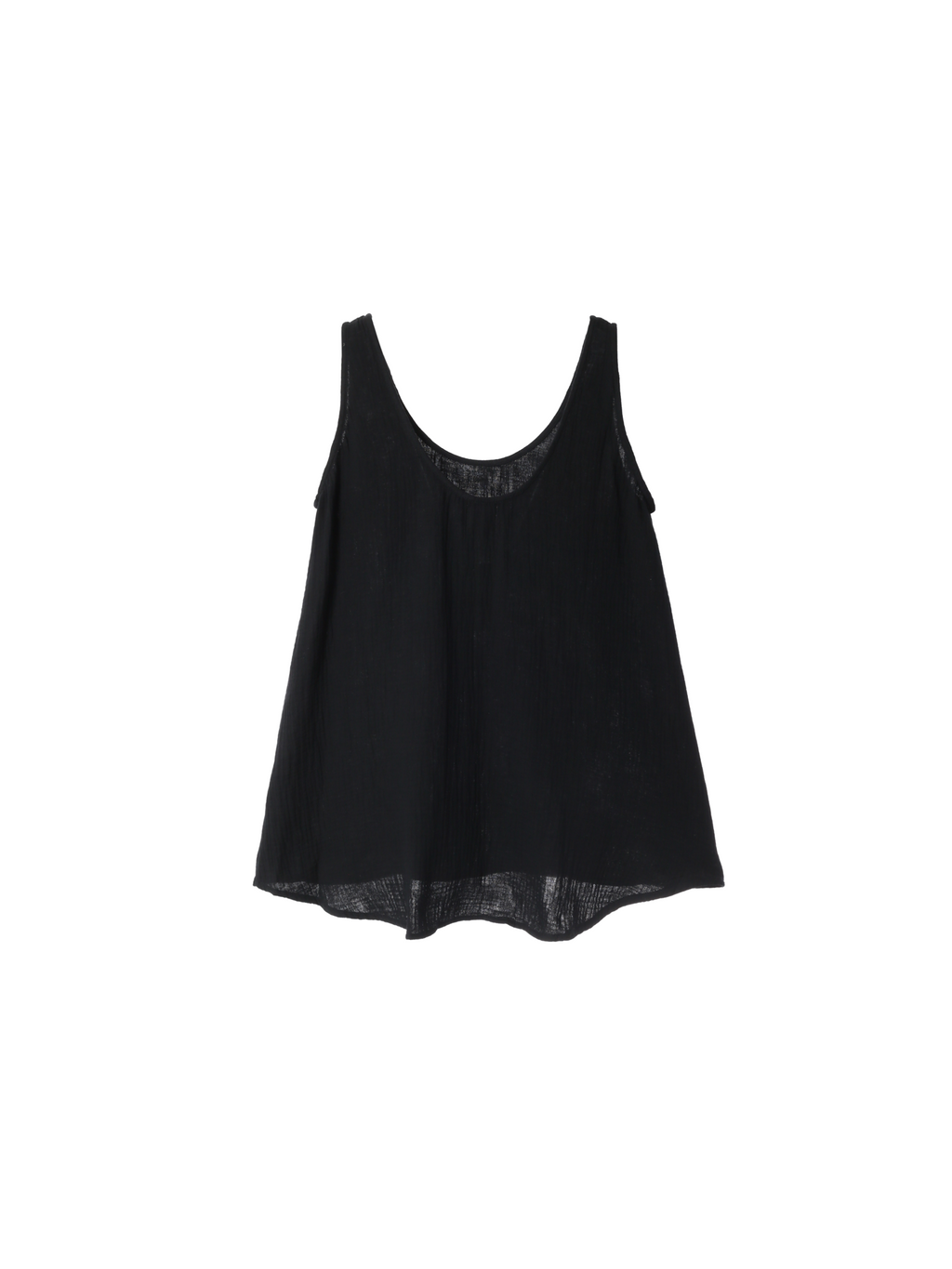 A Line Breeze Tank - Black
