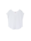 Petal Line Tops - White