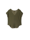 Petal Line Tops - Khaki
