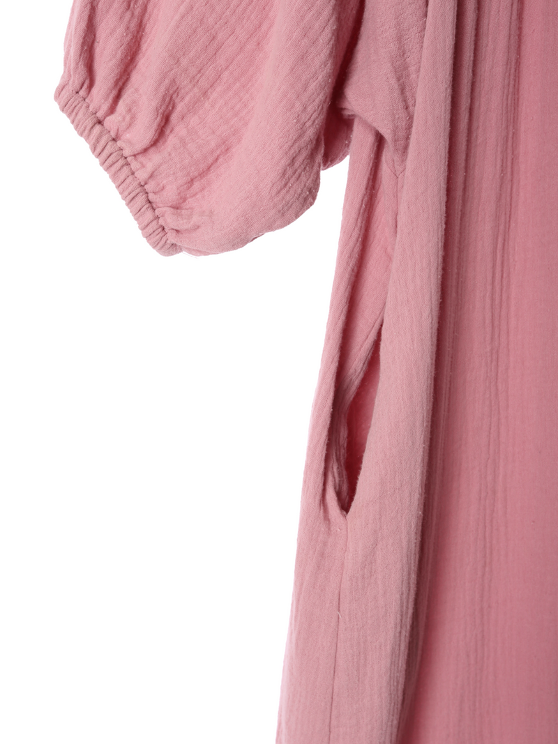 Eliza Dress - Blush Pink