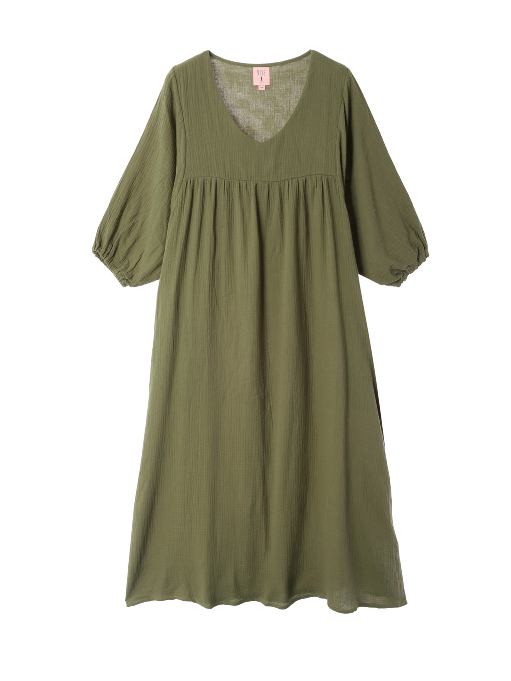 Eliza Dress - Khaki
