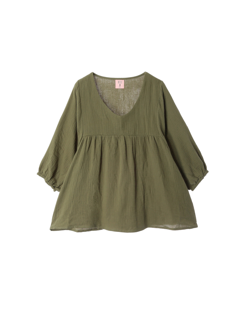 Eliza Tops Khaki
