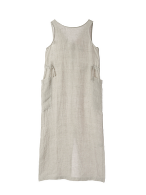Linen Voyage Dress / Sand