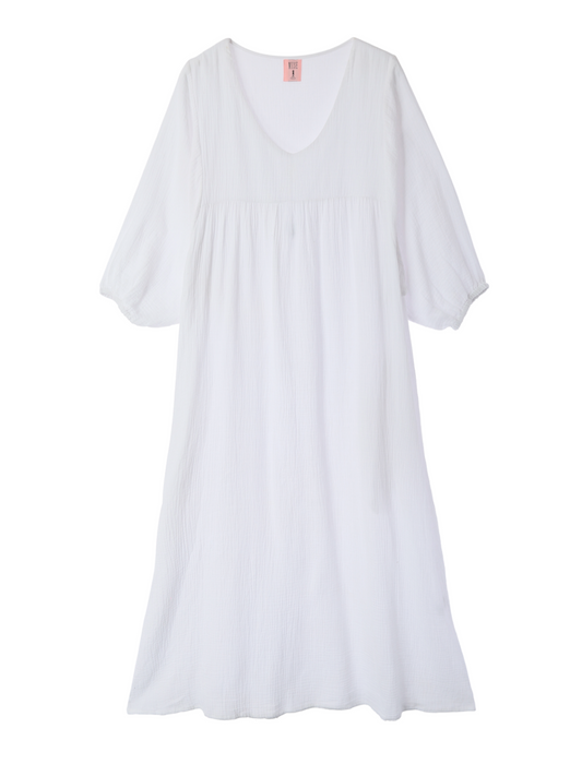 Eliza Dress White