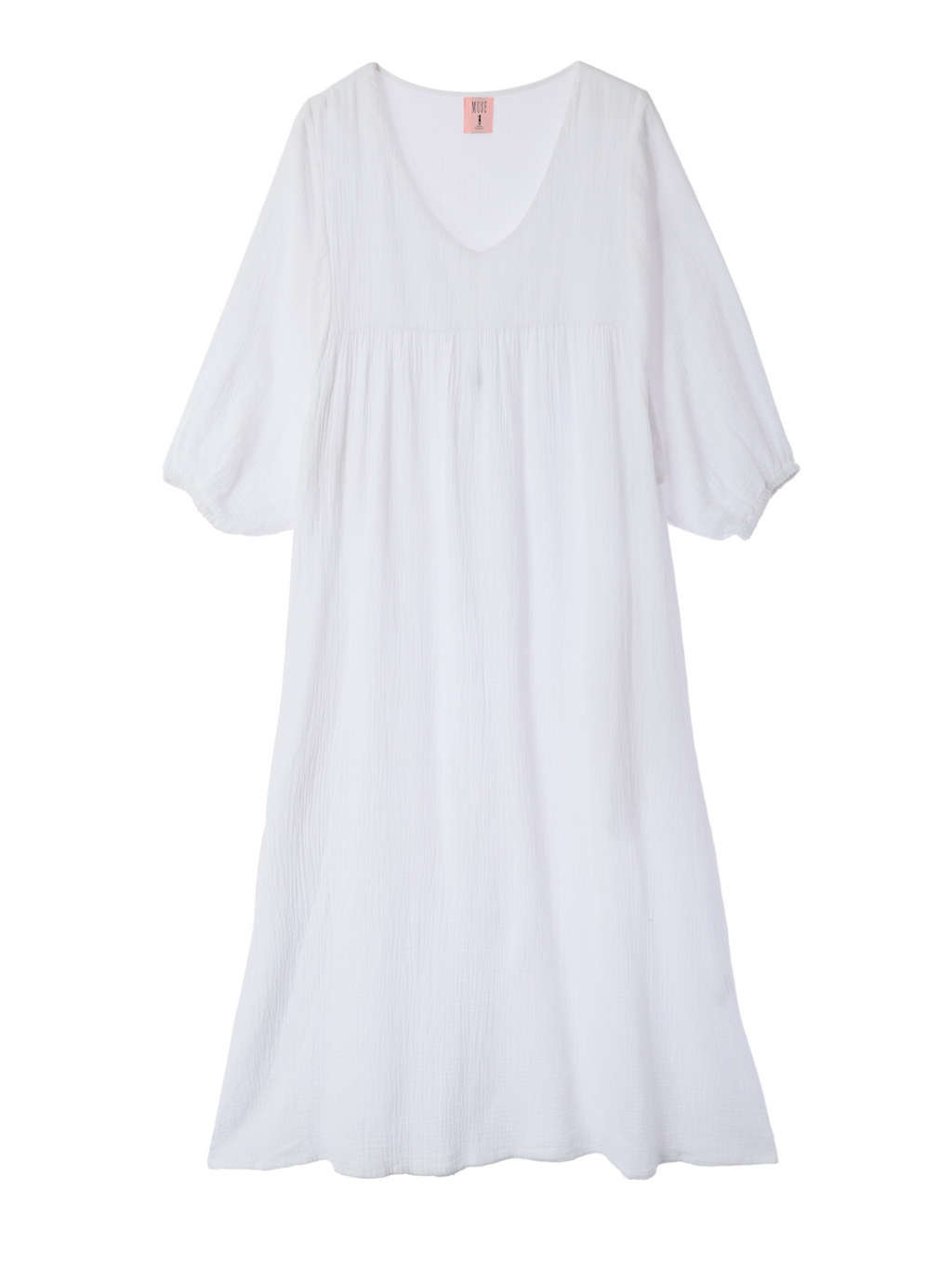 Eliza Dress White