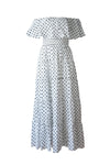 V neck knit dress / Heather gray