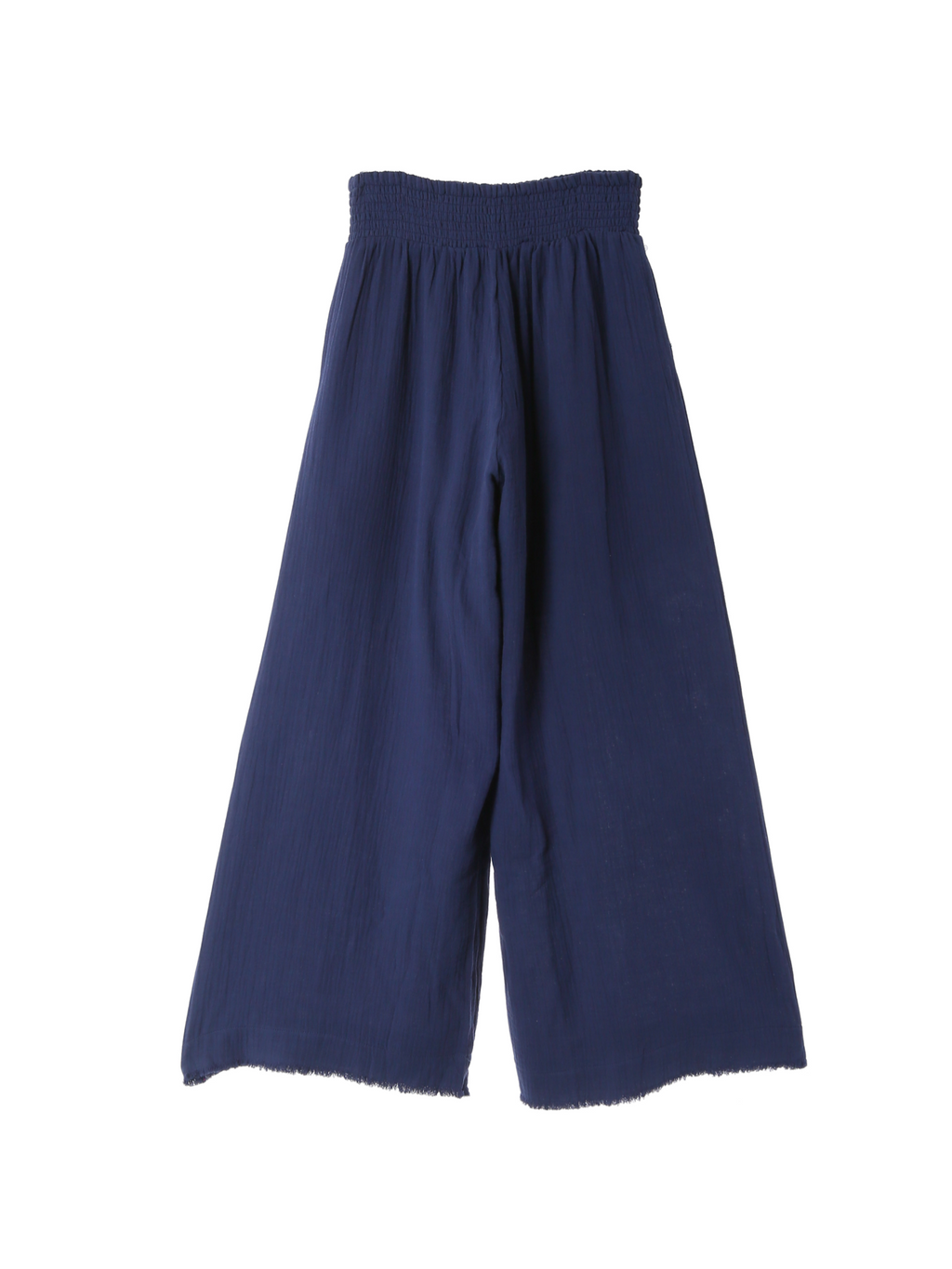 Fringe Wide Pants / Noir Blue