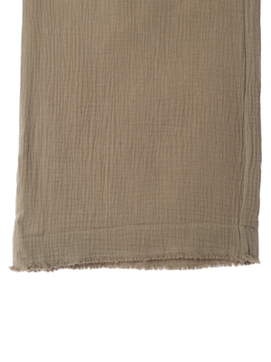 Fringe Wide Pants / Khaki