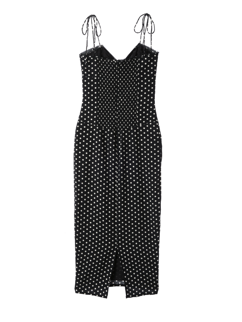 Spaghetti Strap Dress / Polka Dot