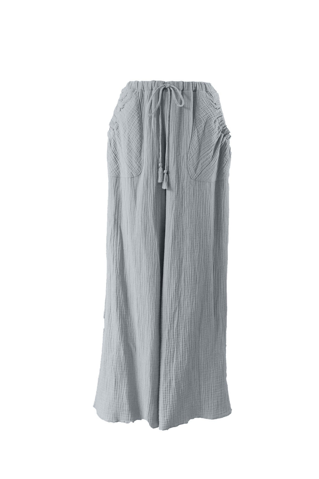 Tyra Wide Pants - Gray