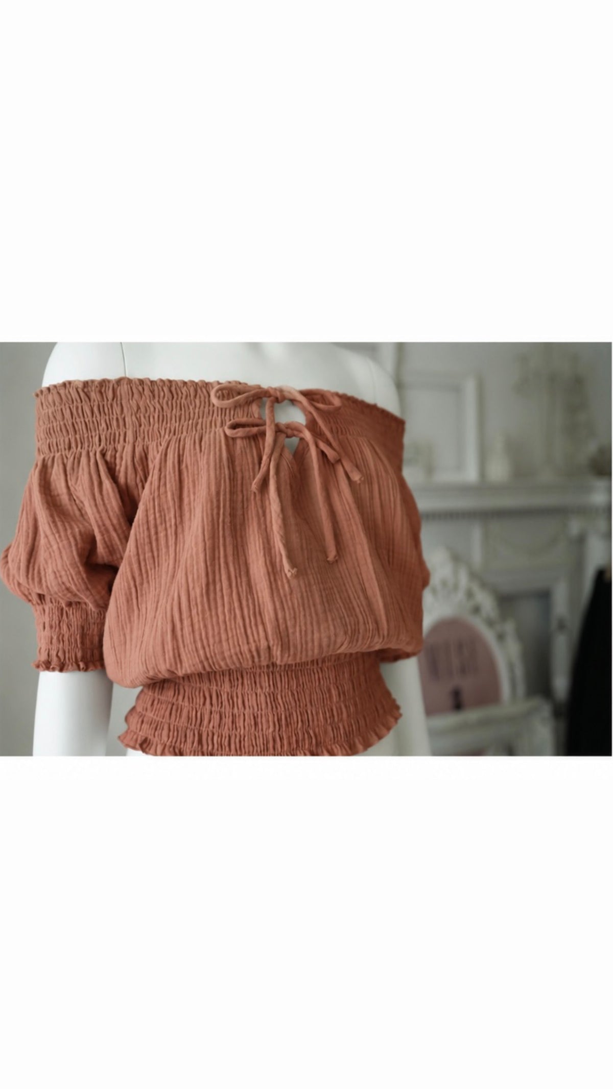 Katrina Tops Terracotta