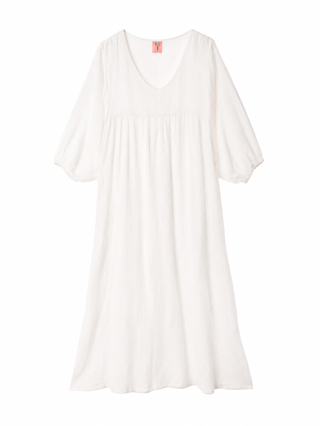 Eliza Dress - Shell white