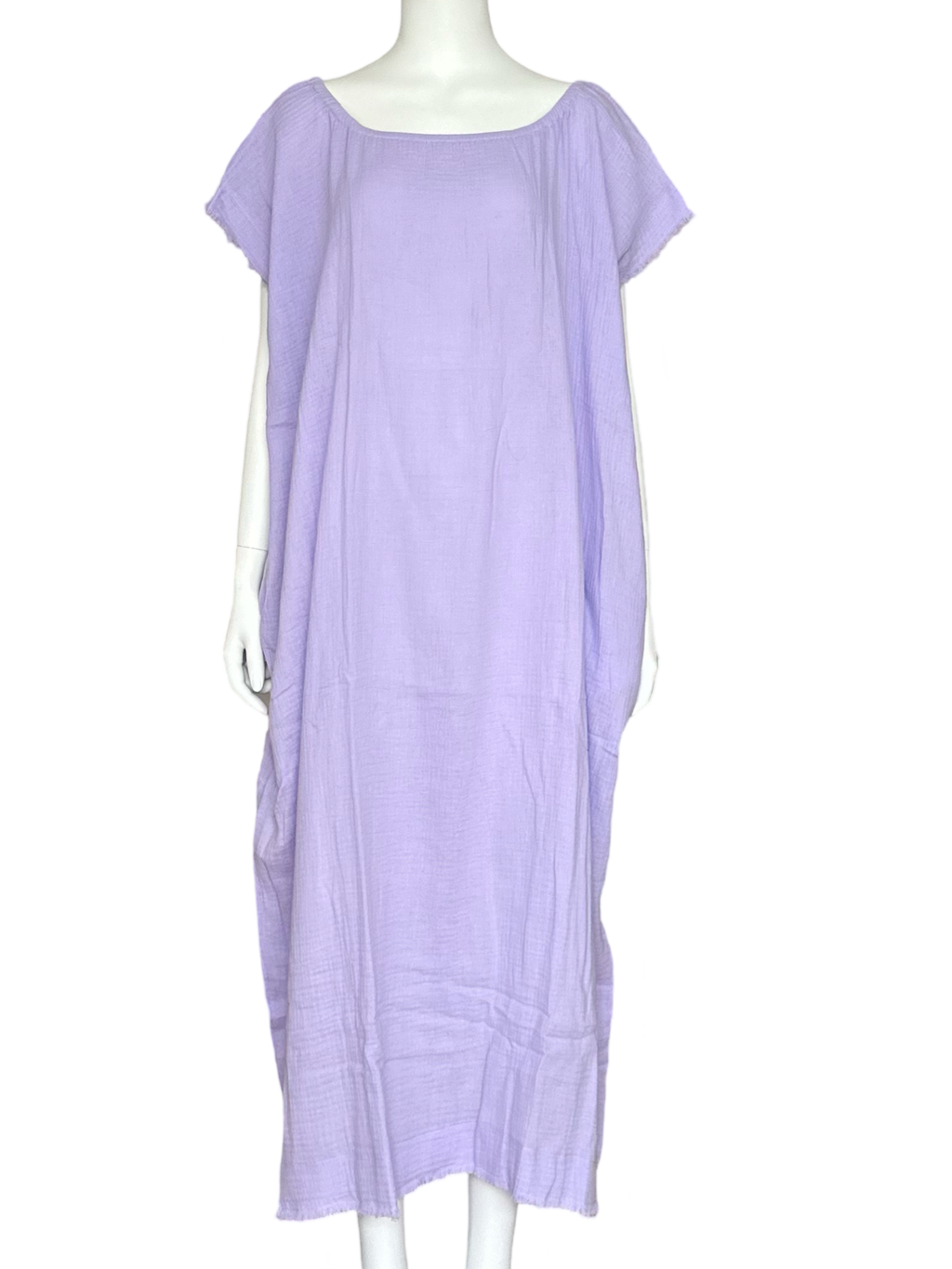 Fringe Kaftan / Lavender