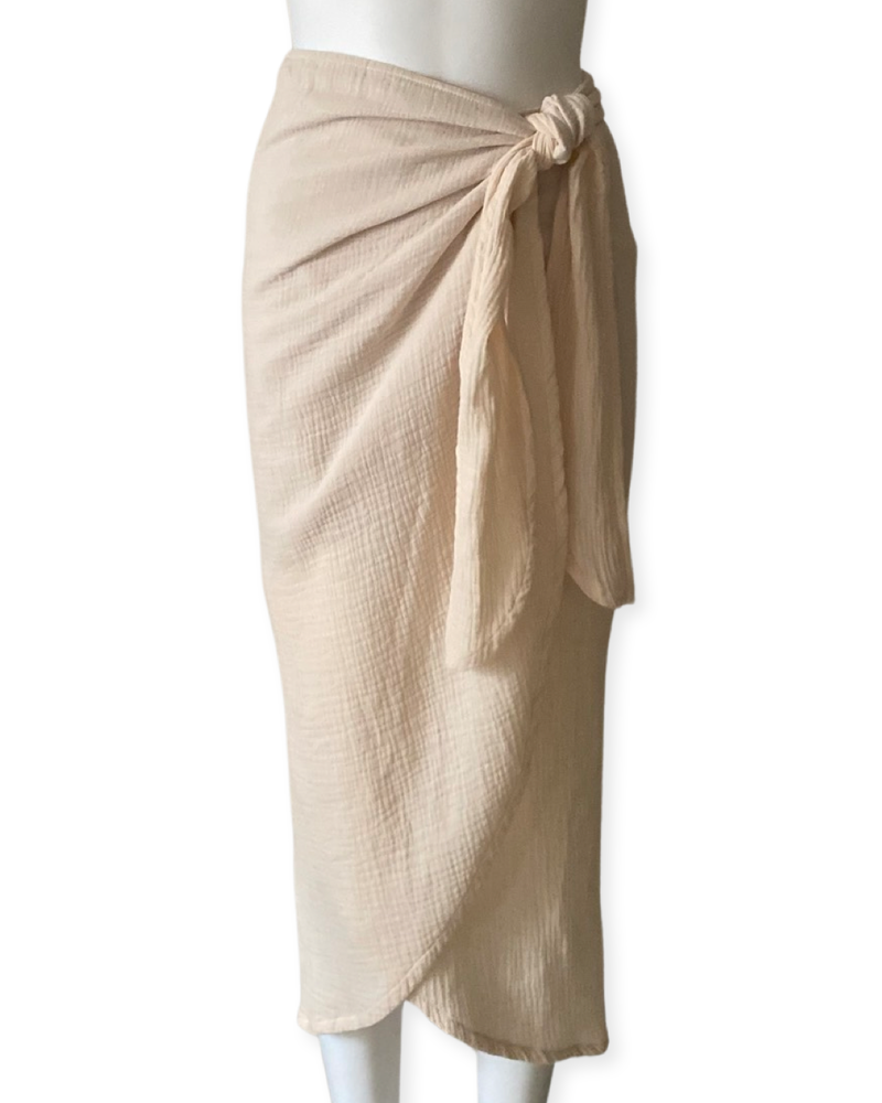 Tyra Tulip Skirt - Ivory